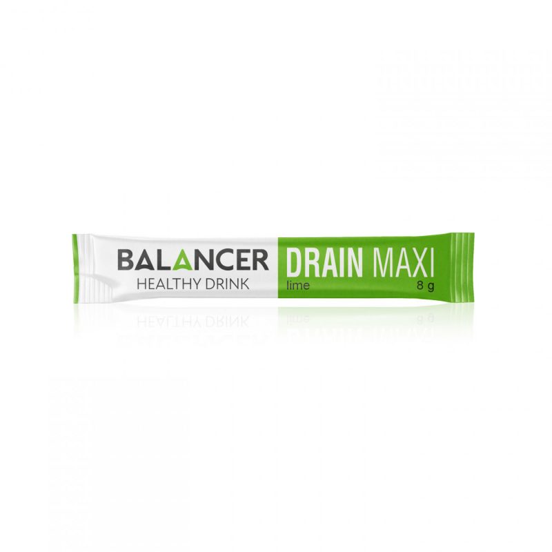 Дренирующий напиток BALANCER DRAIN MAXI со вкусом «Лайм», 10 стиков