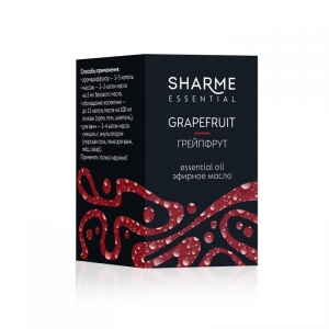 Эфирное масло &laquo;Грейпфрут&raquo; Sharme Essential, 5 мл