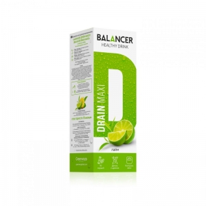 Дренирующий напиток BALANCER DRAIN MAXI со вкусом &laquo;Лайм&raquo;, 10 стиков