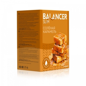 Коктейль BALANCER SLIM со вкусом &laquo;Соленая карамель&raquo;, 5 саше
