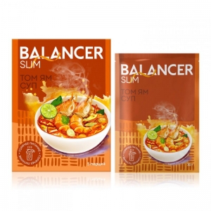 Коктейль BALANCER SLIM со вкусом &laquo;Тайский суп Том Ям&raquo;, 5 саше