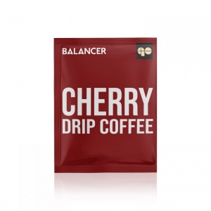 Свежеобжаренный натуральный молотый кофе BALANCER со вкусом черешни, 5 дрип-пакетов
