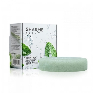 Плитка-пилинг для стоп Sharme Bath, 85 г